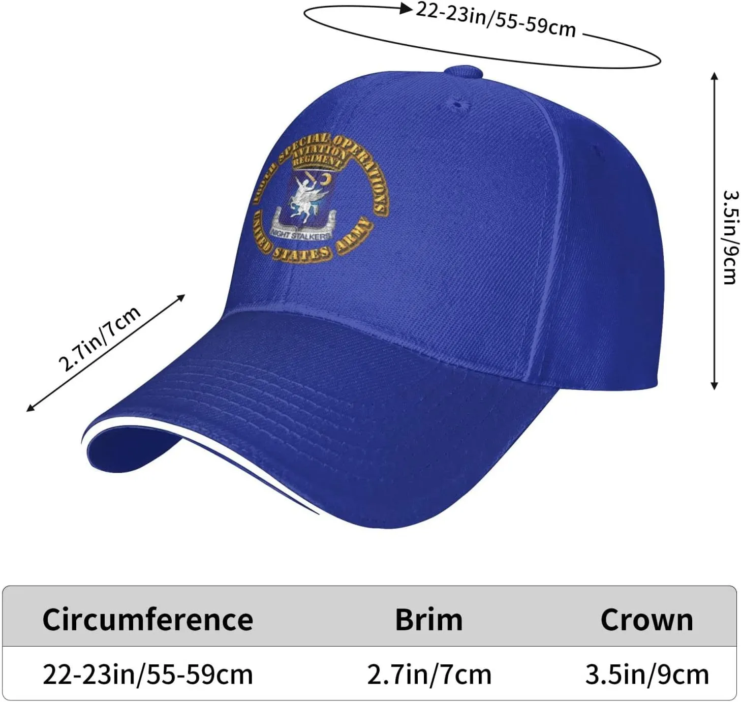 160th Special Operations Aviation Regiment Men and Women Adjustable Baseball Cap