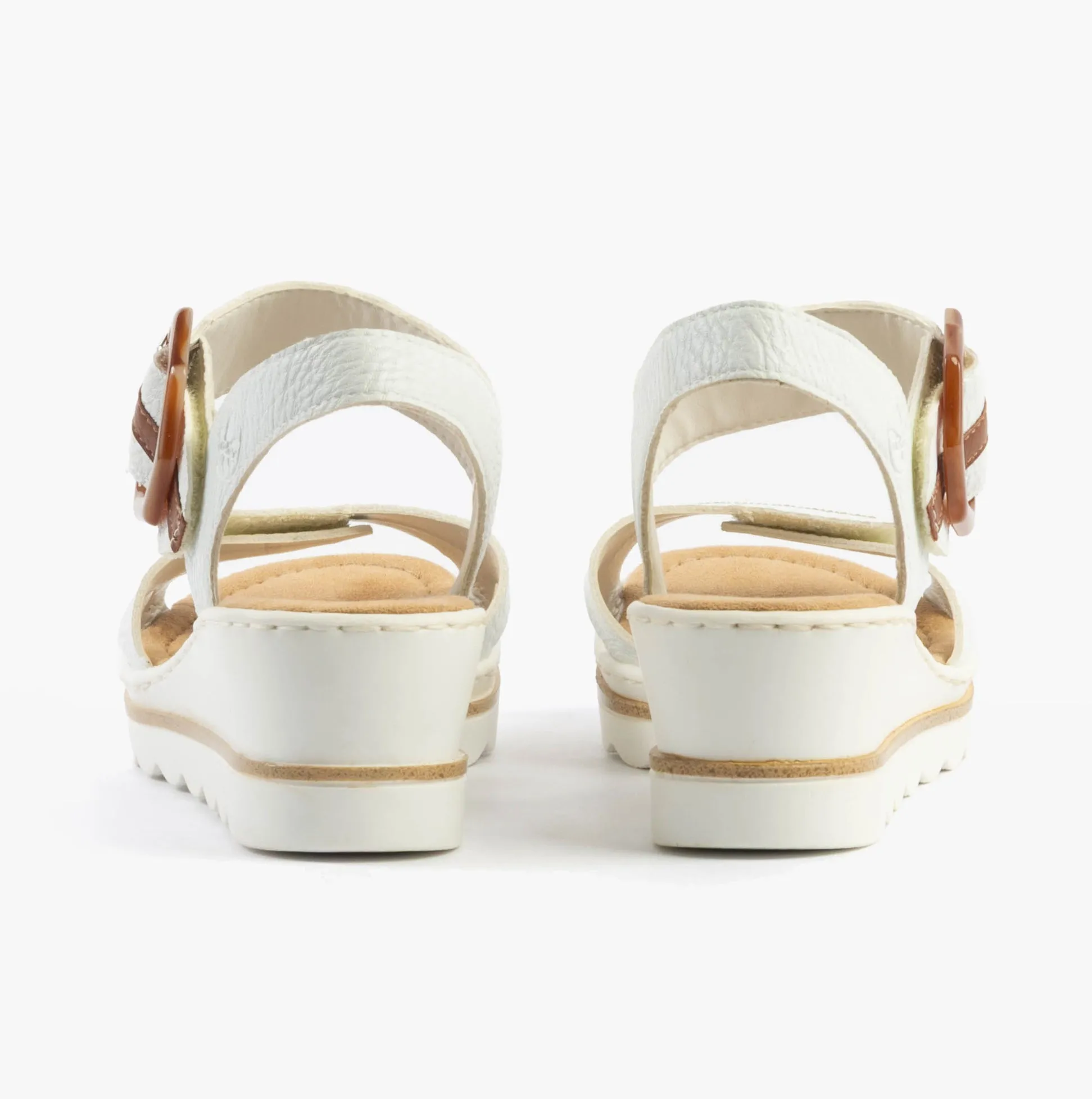 67476-83 Womens Sandals White Combination