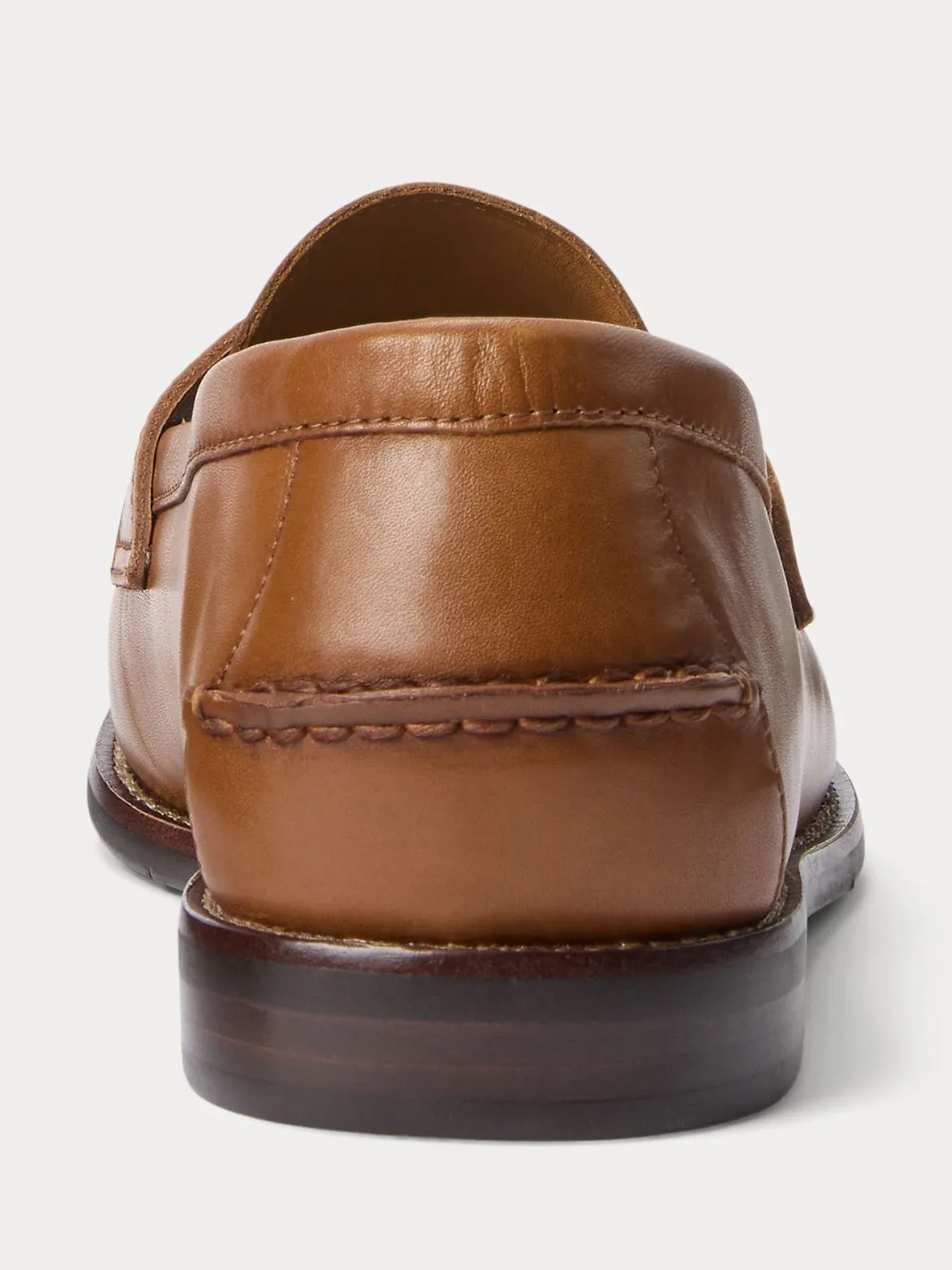 ALSTON LEATHER PENNY LOAFER Brun