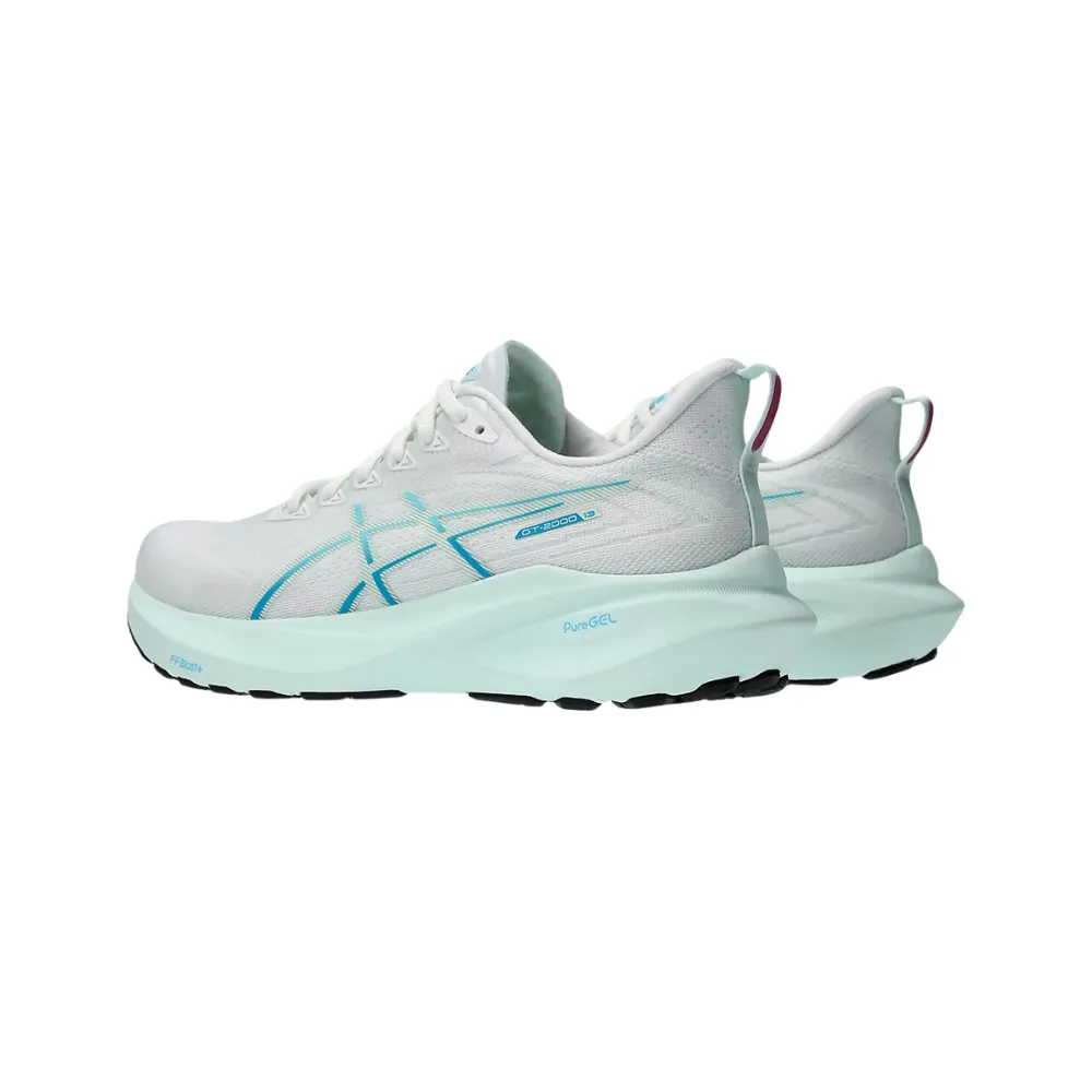 Asics GT-2000 13 Womens White/Soothing Sea