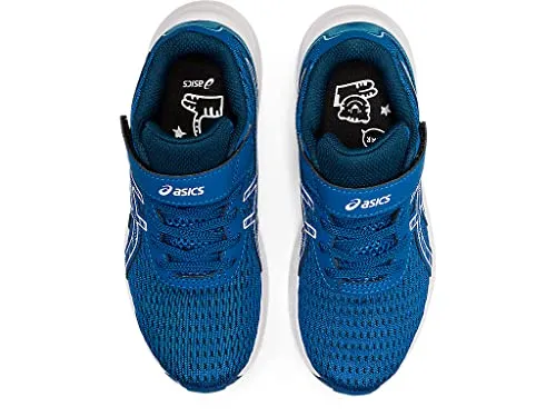 ASICS Kid's PRE Excite 9 Pre-School Running Shoes, K12, Lake Drive/White