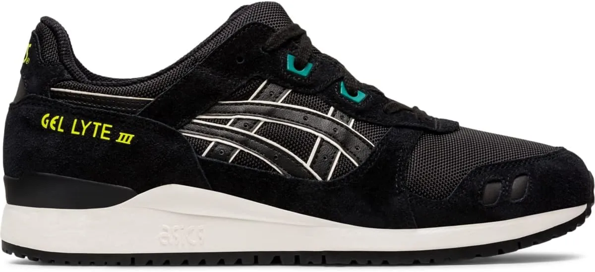 ASICS Tiger Men's Gel-Lyte III Shoes, 9.5, Black
