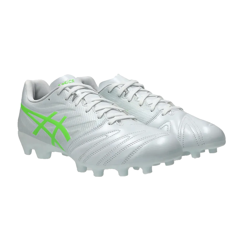 Asics Ultrezza Club 3 FG Football Boots (White/Green Gecko)