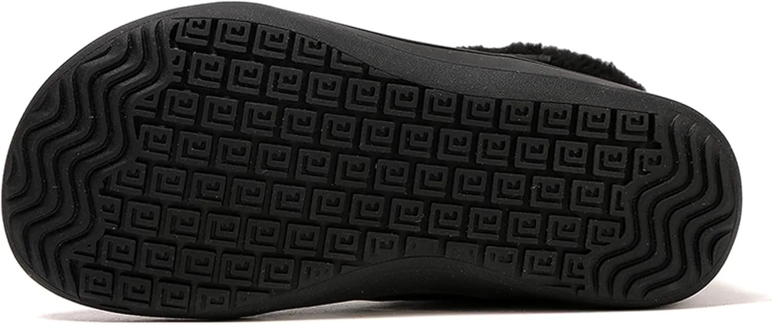 Barefoot Shoes Kids Boys Girls Trail Running Shoes Minimalist Zero Drop Sole Cotton Boots Fur Lined Hiking Walking Shoes (Little Kid/Big Kid)