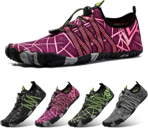 Beach Wet Water Shoes Mens Womens Wetsuit Boots Quick Dry Water Pool Trainer Sport Shoes for Swim Surf Beach Boating Snorkeling Diving Running Yoga
