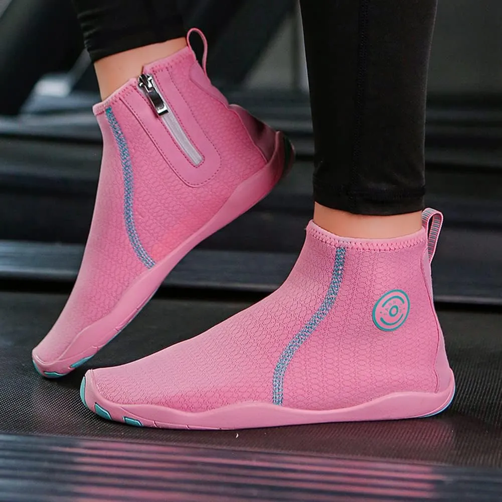 Beach Wet Water Shoes Mens Womens Wetsuit Boots Quick Dry Water Pool Trainer Sport Shoes for Swim Surf Beach Boating Snorkeling Diving Running Yoga
