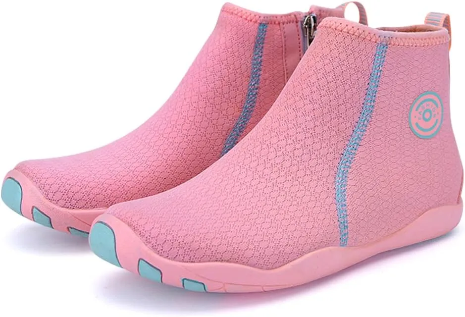 Beach Wet Water Shoes Mens Womens Wetsuit Boots Quick Dry Water Pool Trainer Sport Shoes for Swim Surf Beach Boating Snorkeling Diving Running Yoga