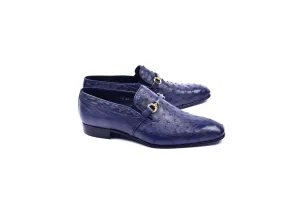 C0226- 5776 Genuine Ostrich-Navy