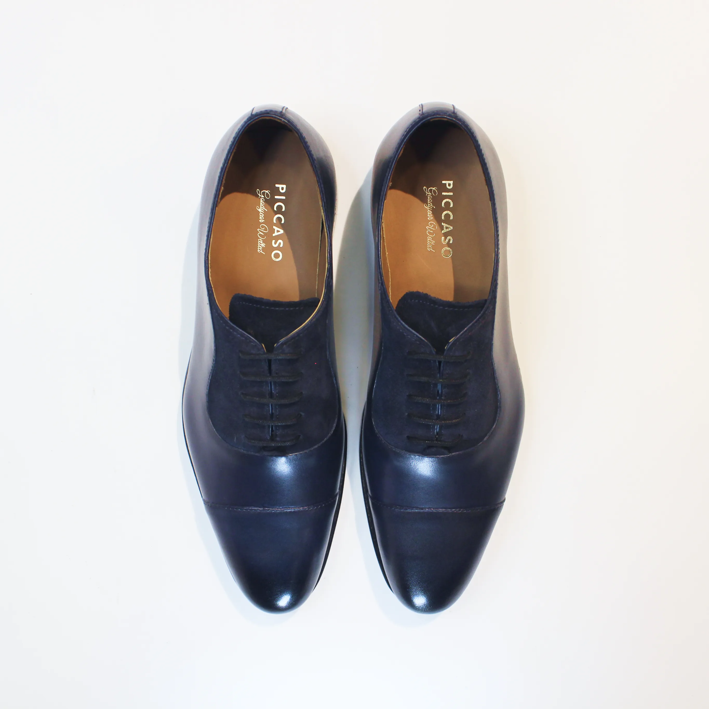 Cap-Toe Shoe Blue