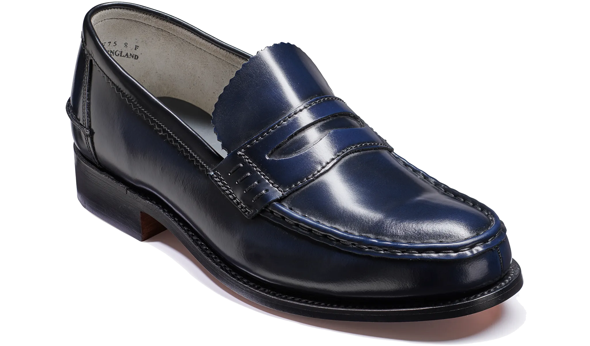 Caruso - Navy Hi-Shine