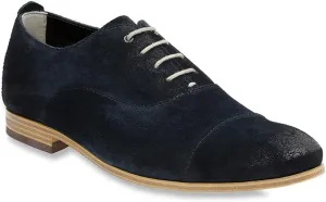 Clarks Men's Chinley Cap Oxford,Dark Blue Suede,US 10.5 M