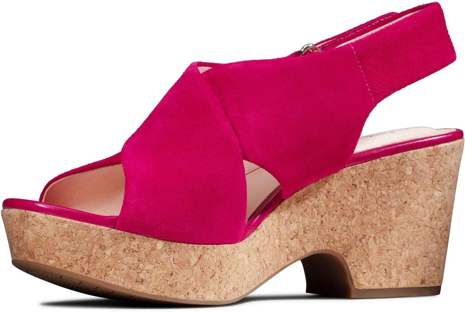 CLARKS Women's Maritsa Lara Wedge Sandal, AD Template Size