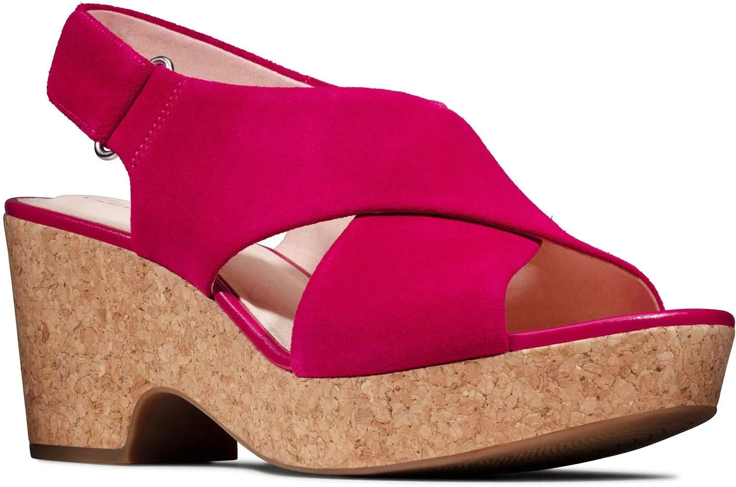 CLARKS Women's Maritsa Lara Wedge Sandal, AD Template Size