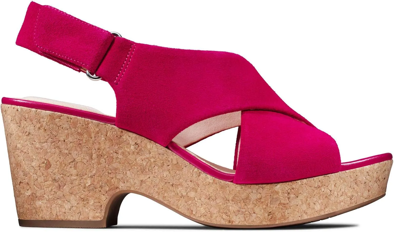 CLARKS Women's Maritsa Lara Wedge Sandal, AD Template Size
