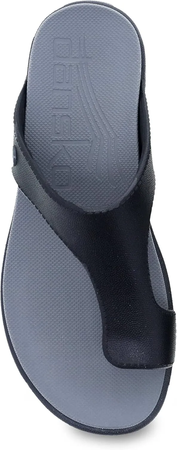 Dansko Krystal Slip-On Thong Sandal for Women – Lightweight and Durable, Easy Clean Molded EVA –Natural Arch Technology for Added Support