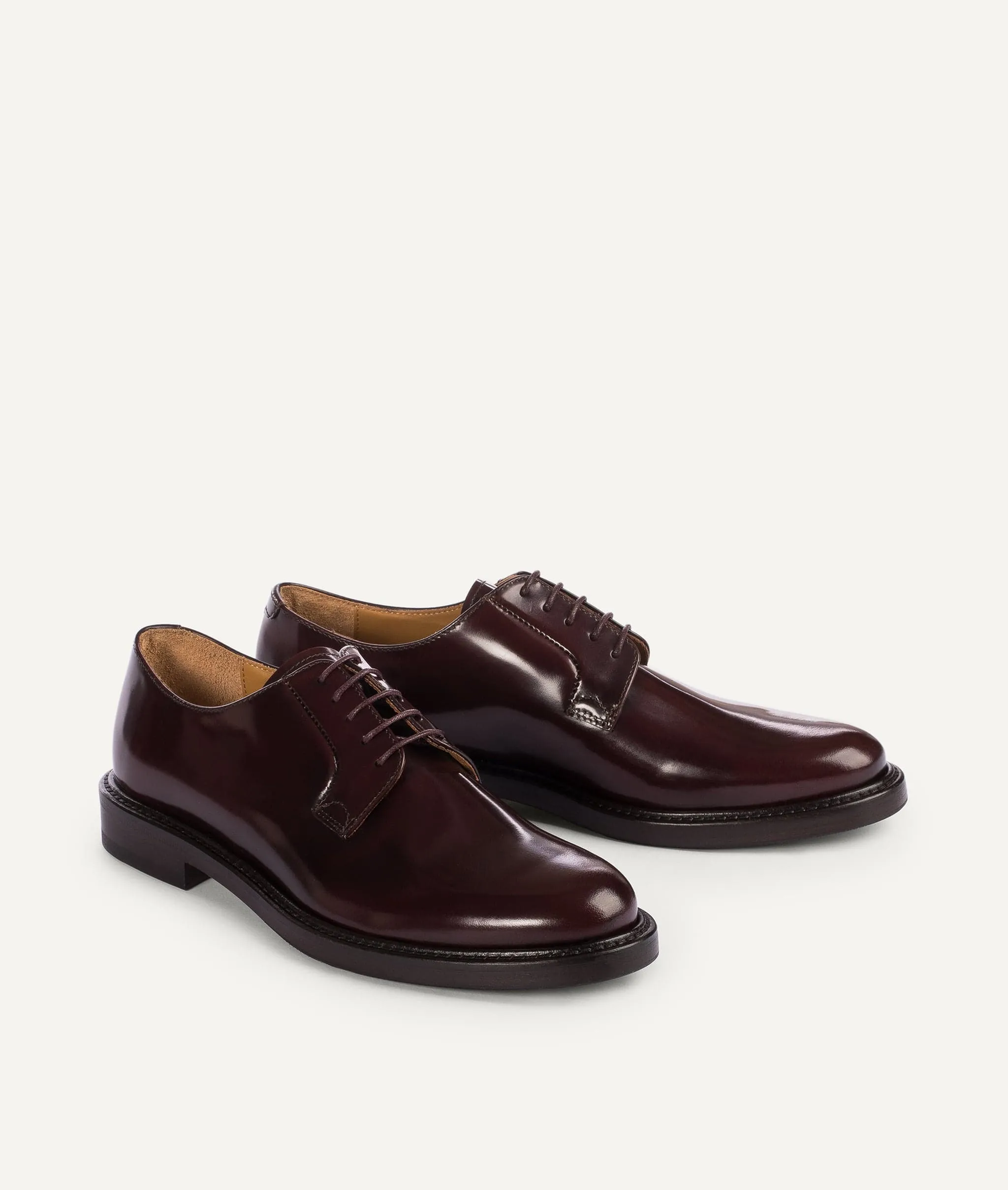 Derby in Calf Leather