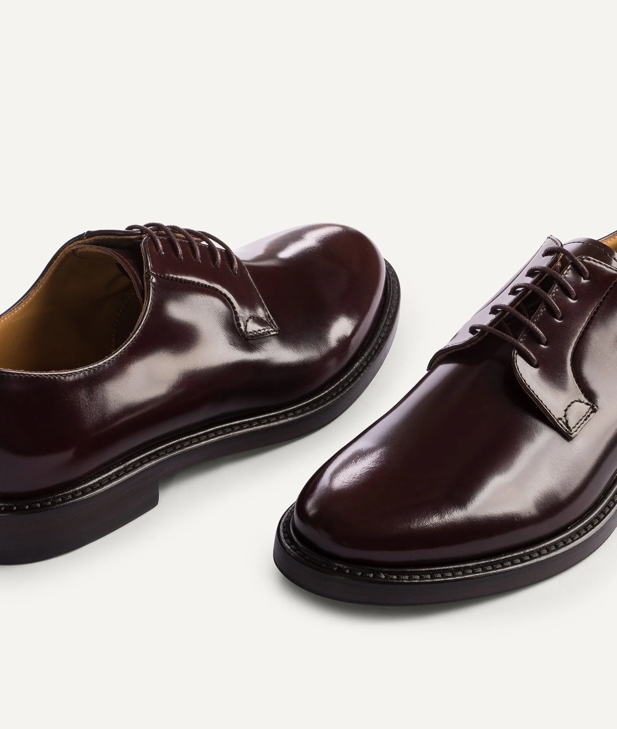 Derby in Calf Leather