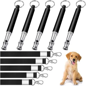 Dog Whistle To Stop Barking Device Dog Copper Silent Ultrasonic Training Flute Stop Barking for Pet Supplies Sound Trainer Tool