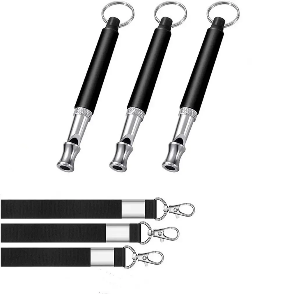 Dog Whistle To Stop Barking Device Dog Copper Silent Ultrasonic Training Flute Stop Barking for Pet Supplies Sound Trainer Tool