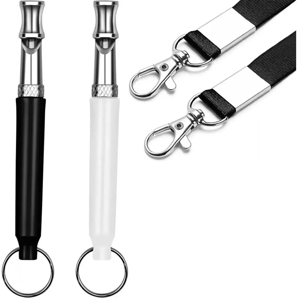 Dog Whistle To Stop Barking Device Dog Copper Silent Ultrasonic Training Flute Stop Barking for Pet Supplies Sound Trainer Tool