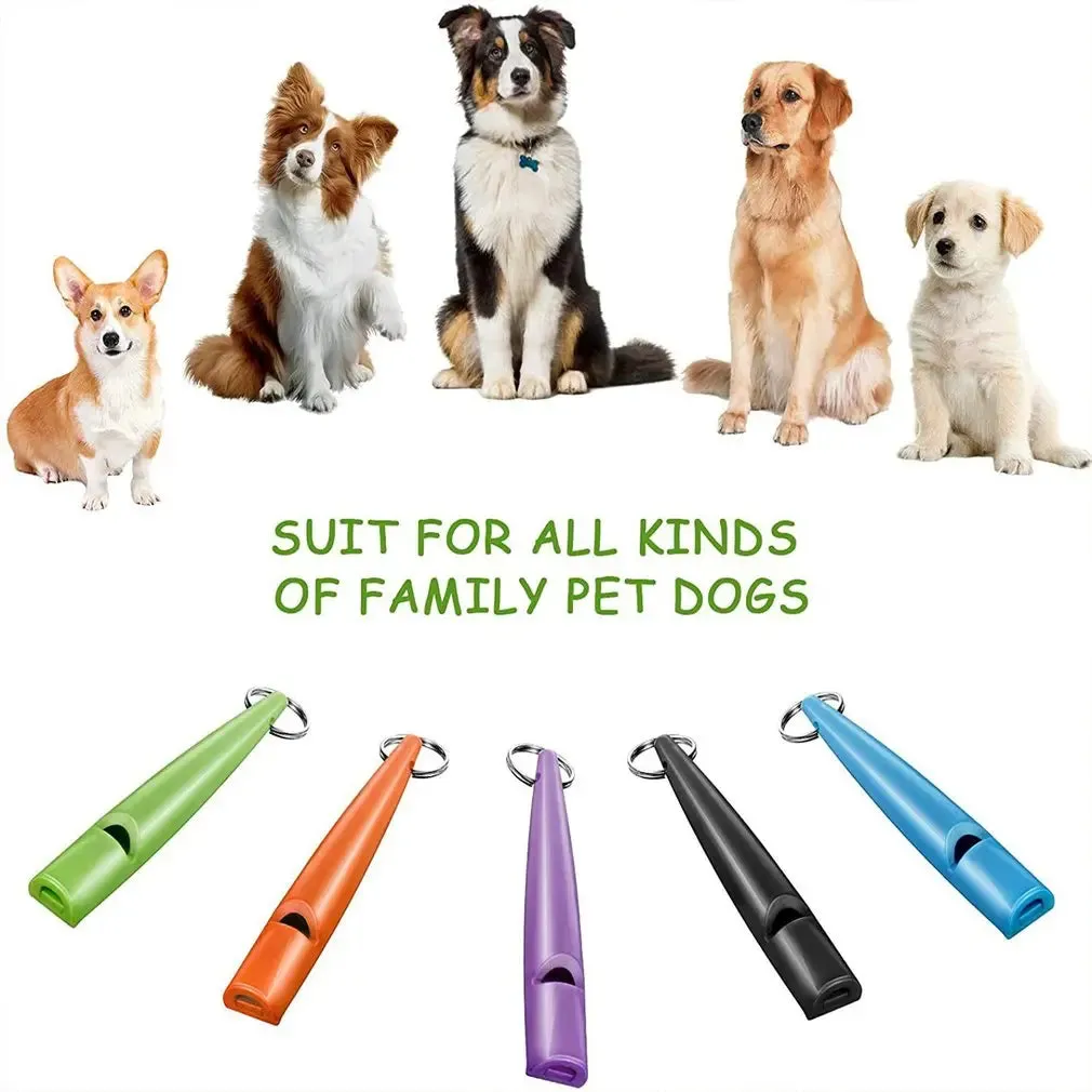 Dog Whistle To Stop Barking Device Dog Copper Silent Ultrasonic Training Flute Stop Barking for Pet Supplies Sound Trainer Tool