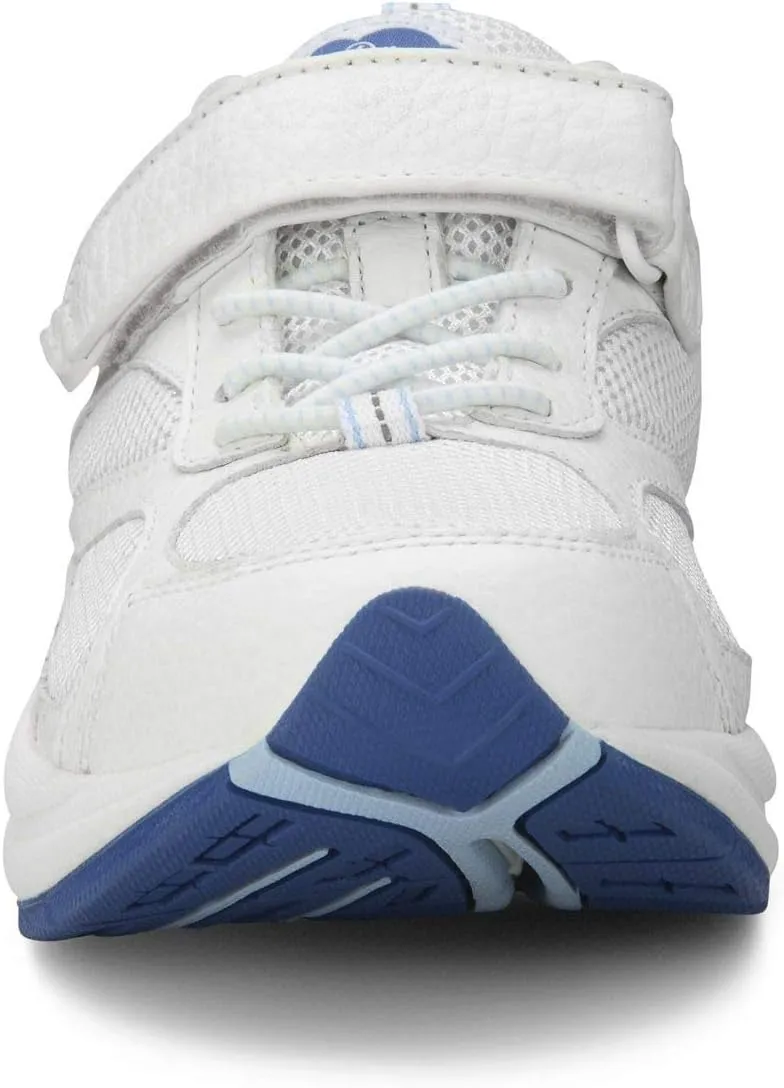 Dr. Comfort Victory White Therapeutic Shoes for Women with Gel Inserts-Stylish Closure-Womens Sneakers Athletic Shoes