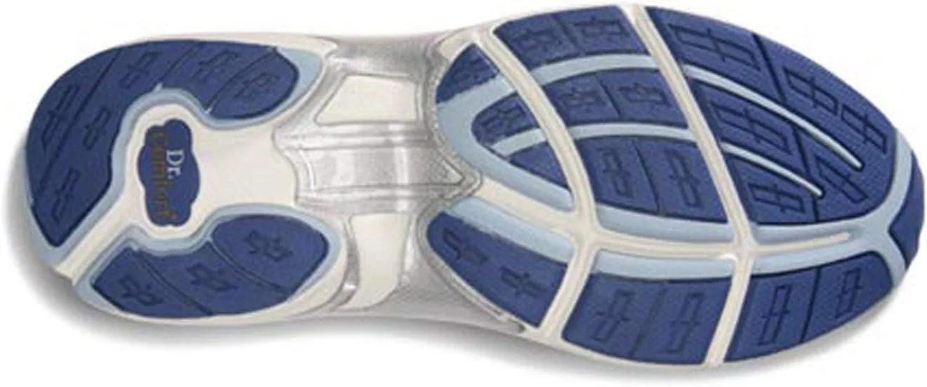 Dr. Comfort Victory White Therapeutic Shoes for Women with Gel Inserts-Stylish Closure-Womens Sneakers Athletic Shoes