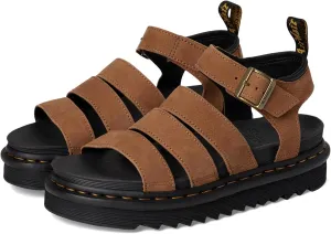 Dr. Martens Women's Blaire Fisherman Sandal, Desert Brown, 6