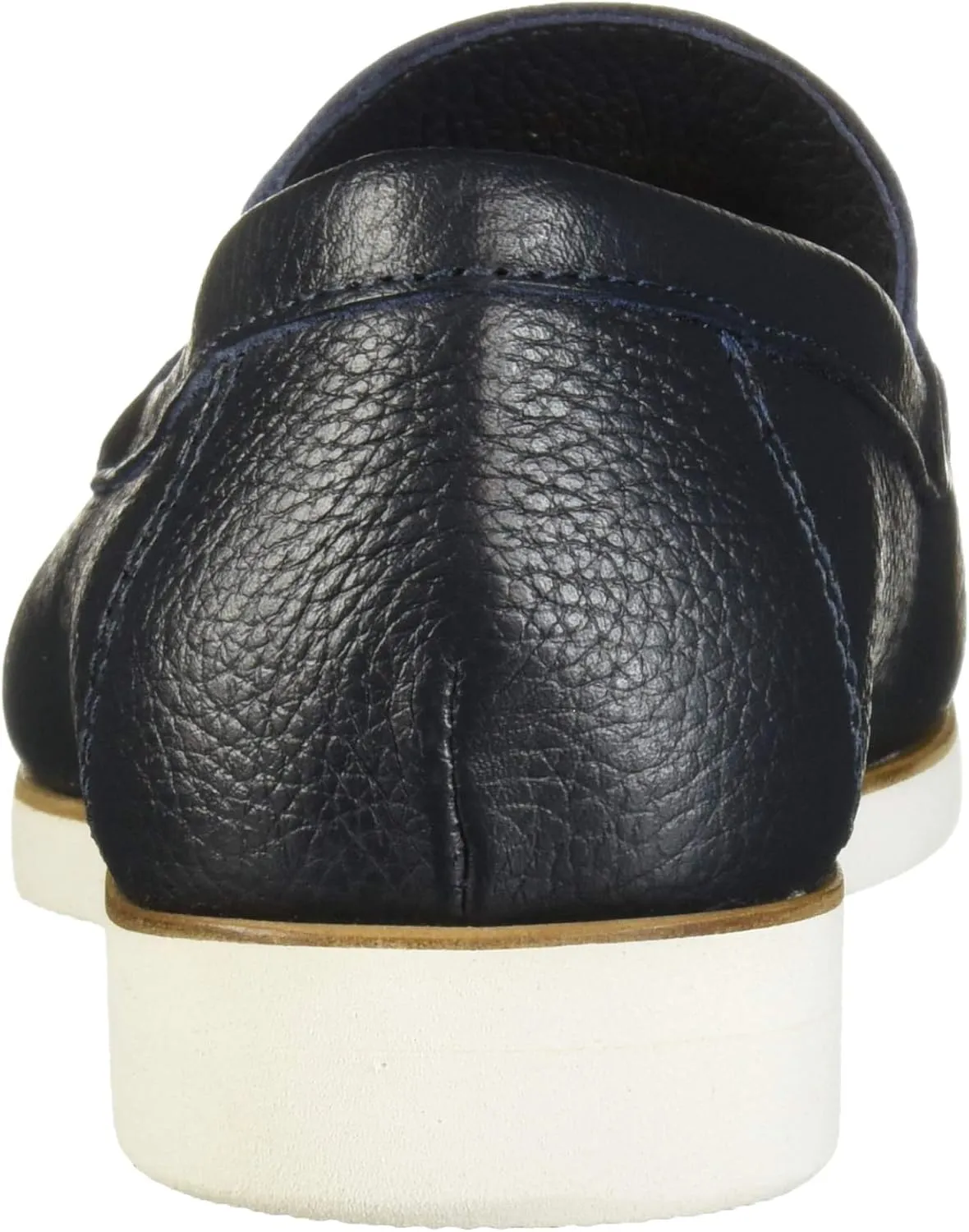 Driver Club USA Men's Leather Made in Brazil Rubber Sole Penny Loafer