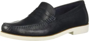 Driver Club USA Men's Leather Made in Brazil Rubber Sole Penny Loafer