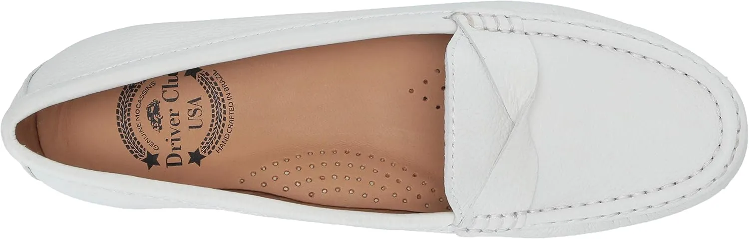 Driver Club USA Women's Leather Made in Brazil San Diego Loafer Driving Style
