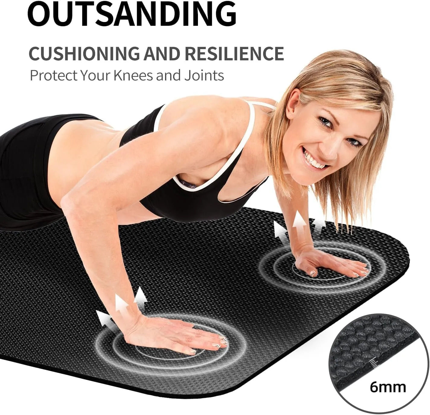 Exercise Equipment Mat,Treadmill Mat,Bike Mat Compatible with Peloton Bike Elliptical Treadmill Mat,Under Exercise Bike Trainer Mat Pad for Stationary Indoor Spin Bike (60"x23.6")