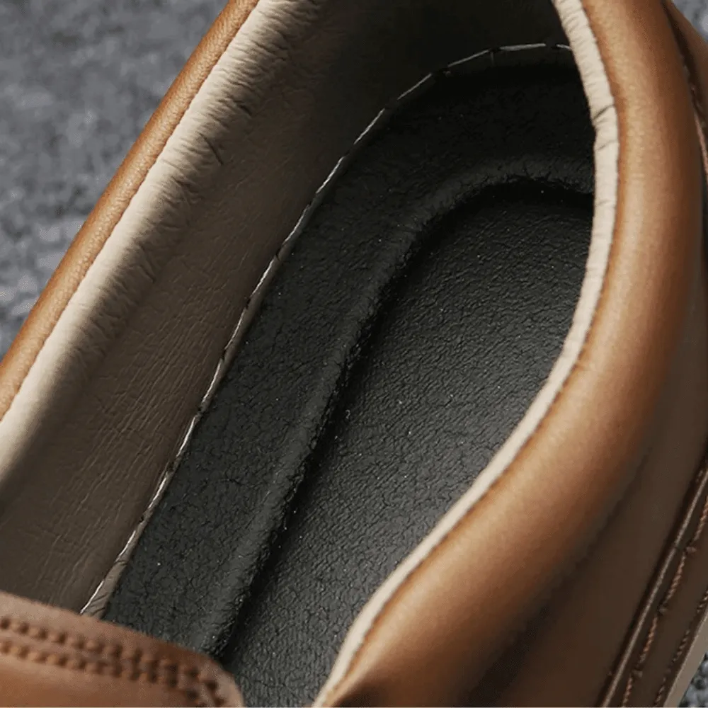 Forth Leather Men's Dockside Moccasin