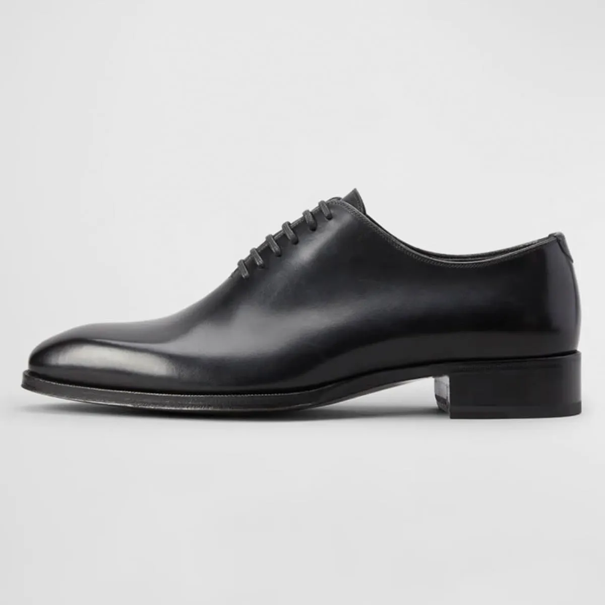 FSJ Men's Modern Square Toe Dress Shoes Classic Lace-up Oxford Handmade Leather Lined Perforated Formal Shoes Size 4-16 US