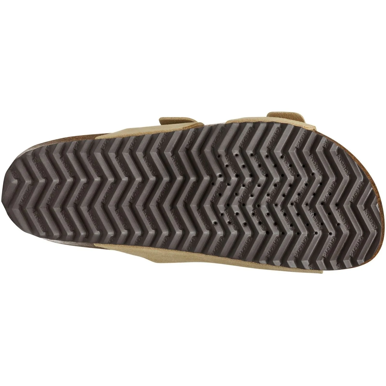Geox D BRIONIA H Leather Women's Light Taupe Wedges