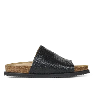 Hand-braided Footbed slip ins