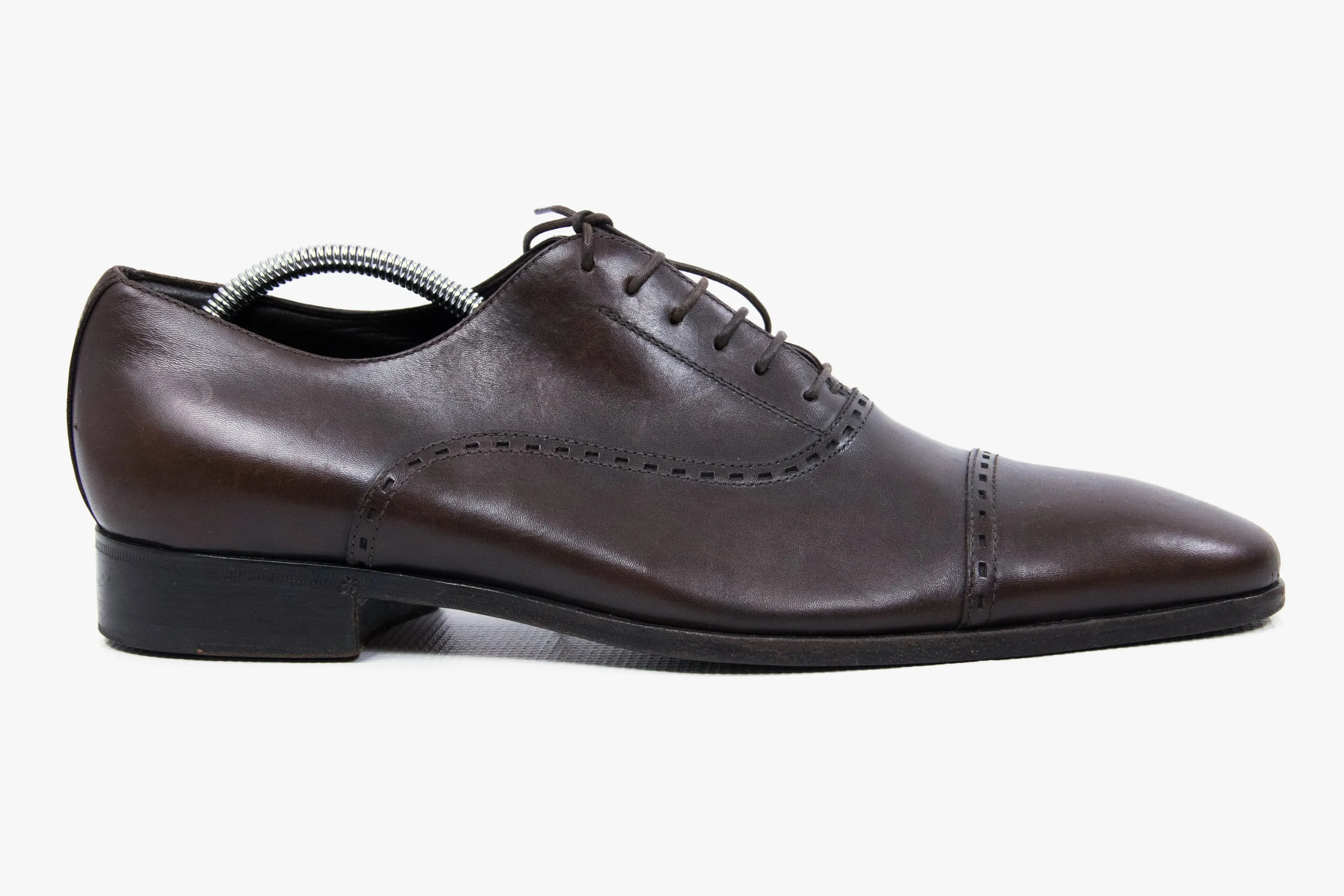HENDERSON Cap Toe Oxford Shoes SIZE 45, UK 11, US 12