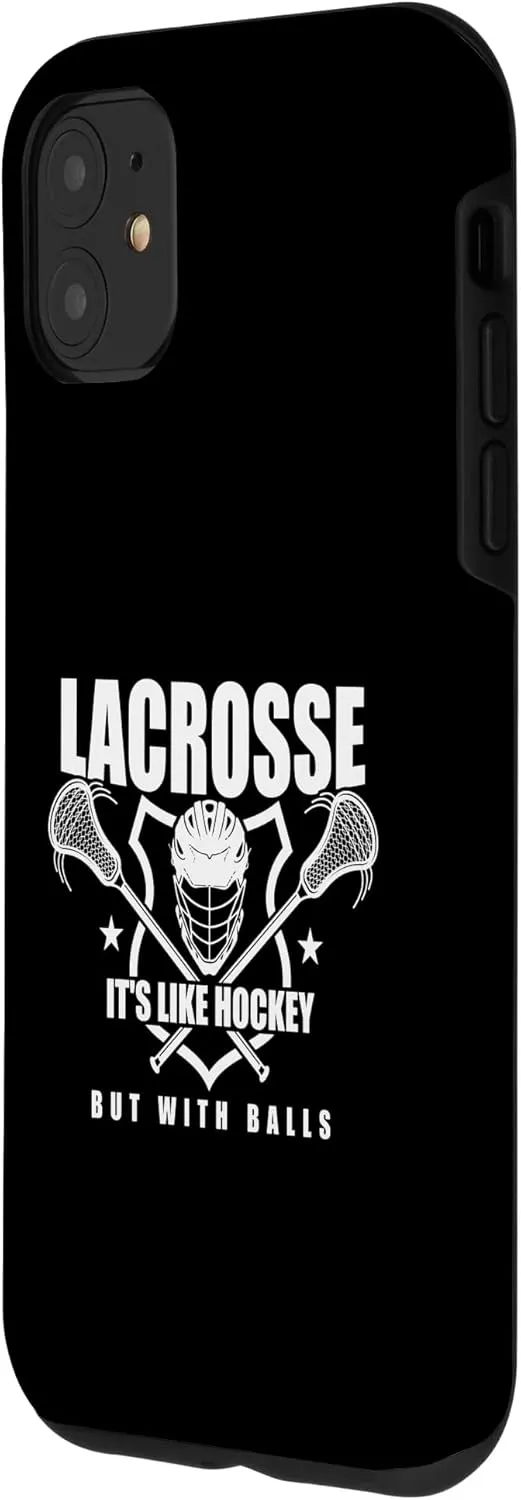 iPhone 11 Funny Lacrosse Saying Player Team Trainer Lacrosse Case