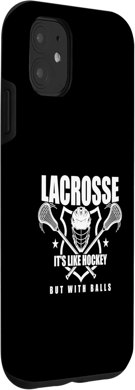 iPhone 11 Funny Lacrosse Saying Player Team Trainer Lacrosse Case