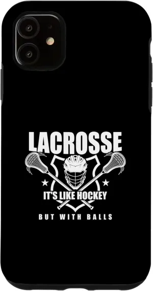 iPhone 11 Funny Lacrosse Saying Player Team Trainer Lacrosse Case