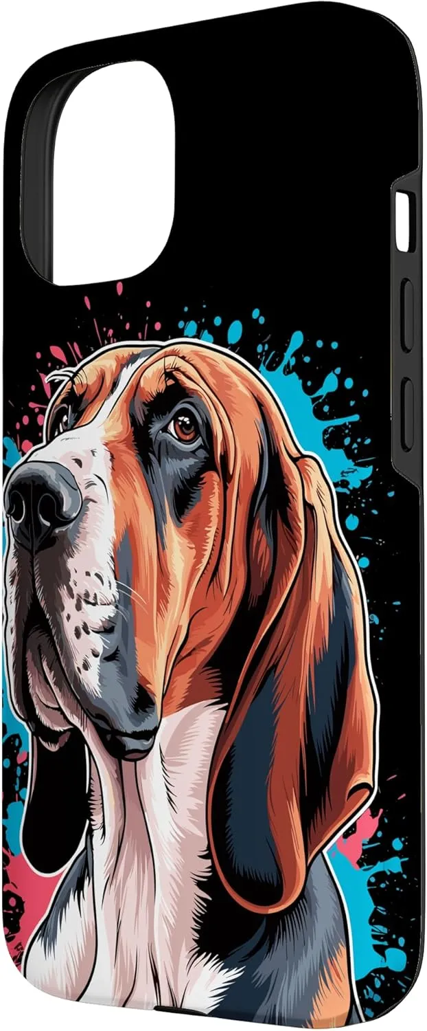 iPhone 15 Bloodhound Dog Men Women Bloodhound Case