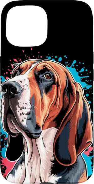 iPhone 15 Bloodhound Dog Men Women Bloodhound Case