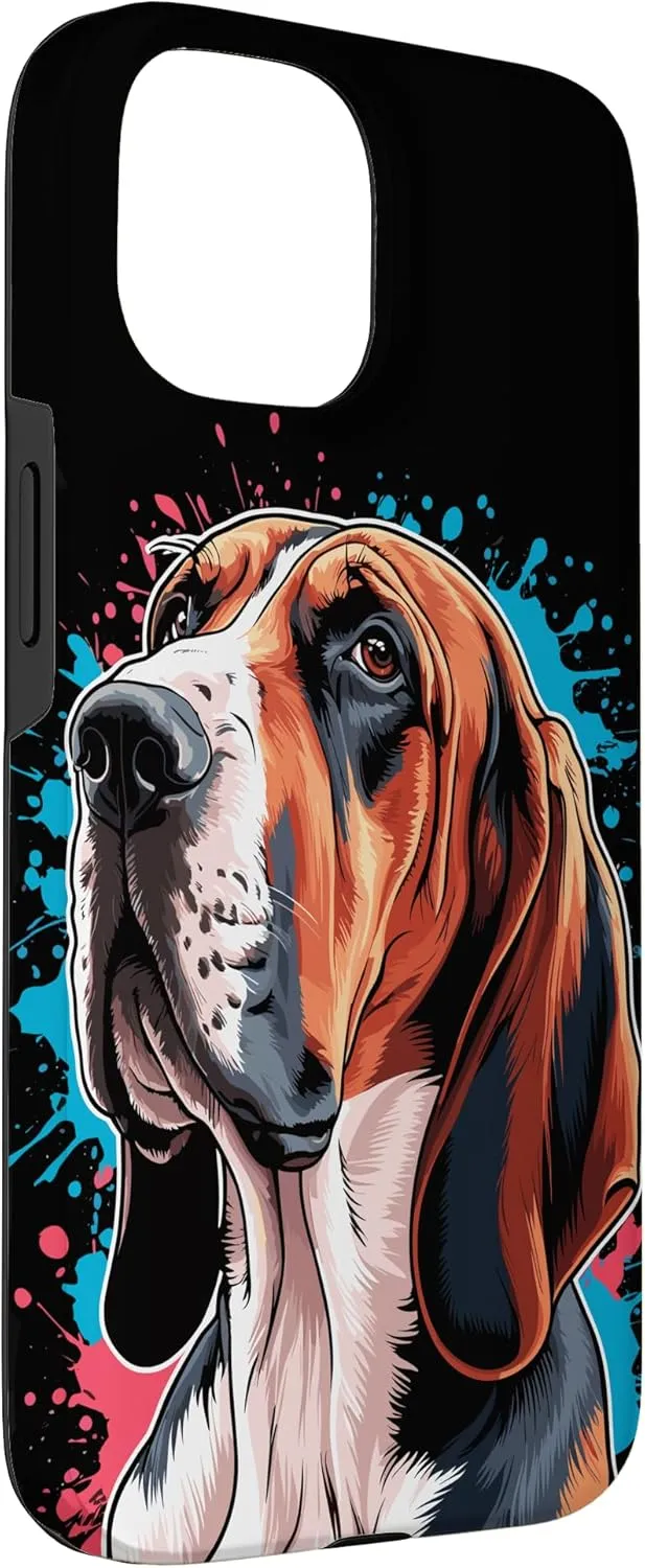 iPhone 15 Bloodhound Dog Men Women Bloodhound Case