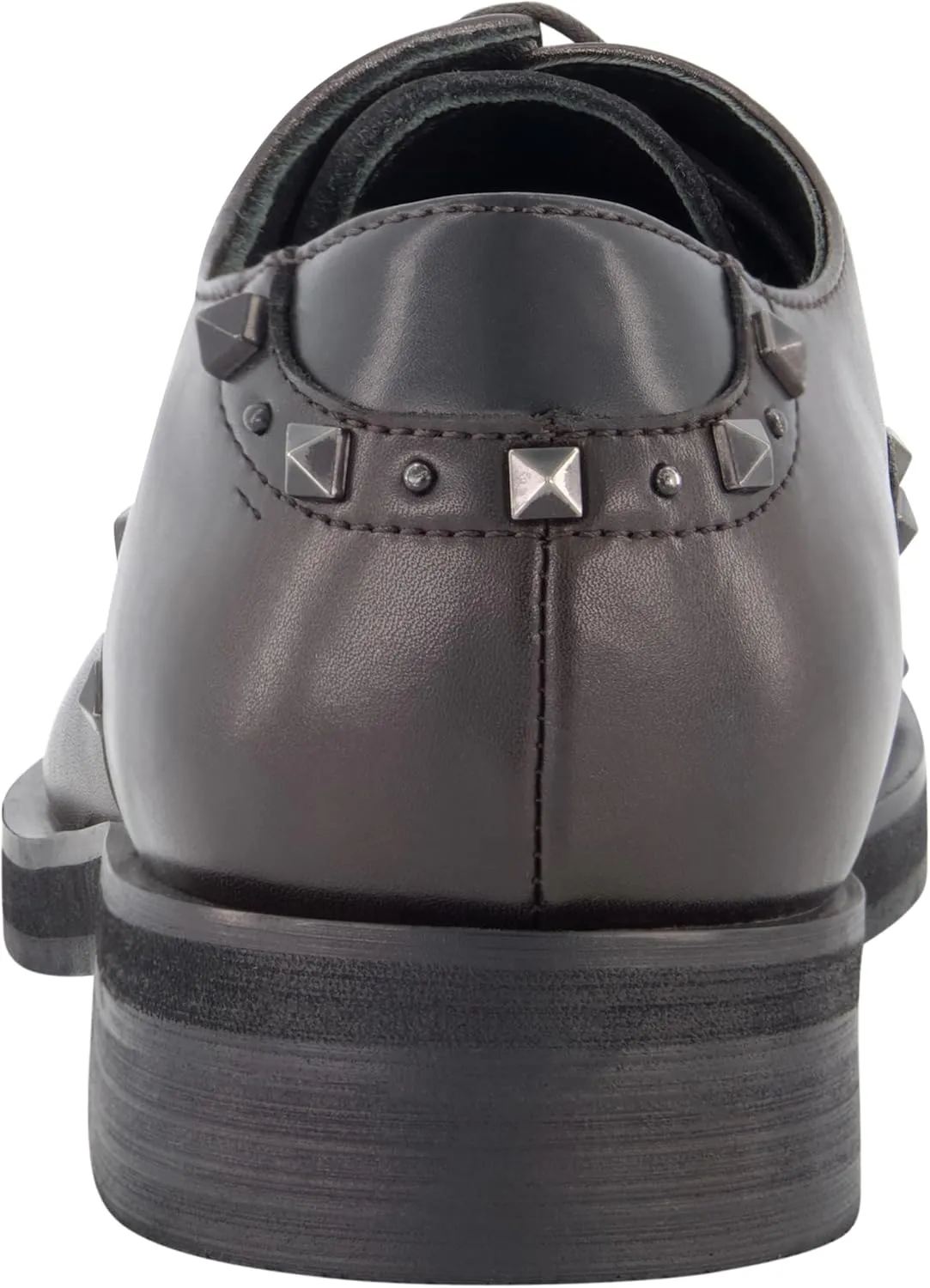 KARL LAGERFELD Men's Studded Leather Oxfords Dress Shoe Sneaker