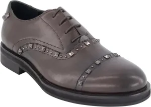 KARL LAGERFELD Men's Studded Leather Oxfords Dress Shoe Sneaker