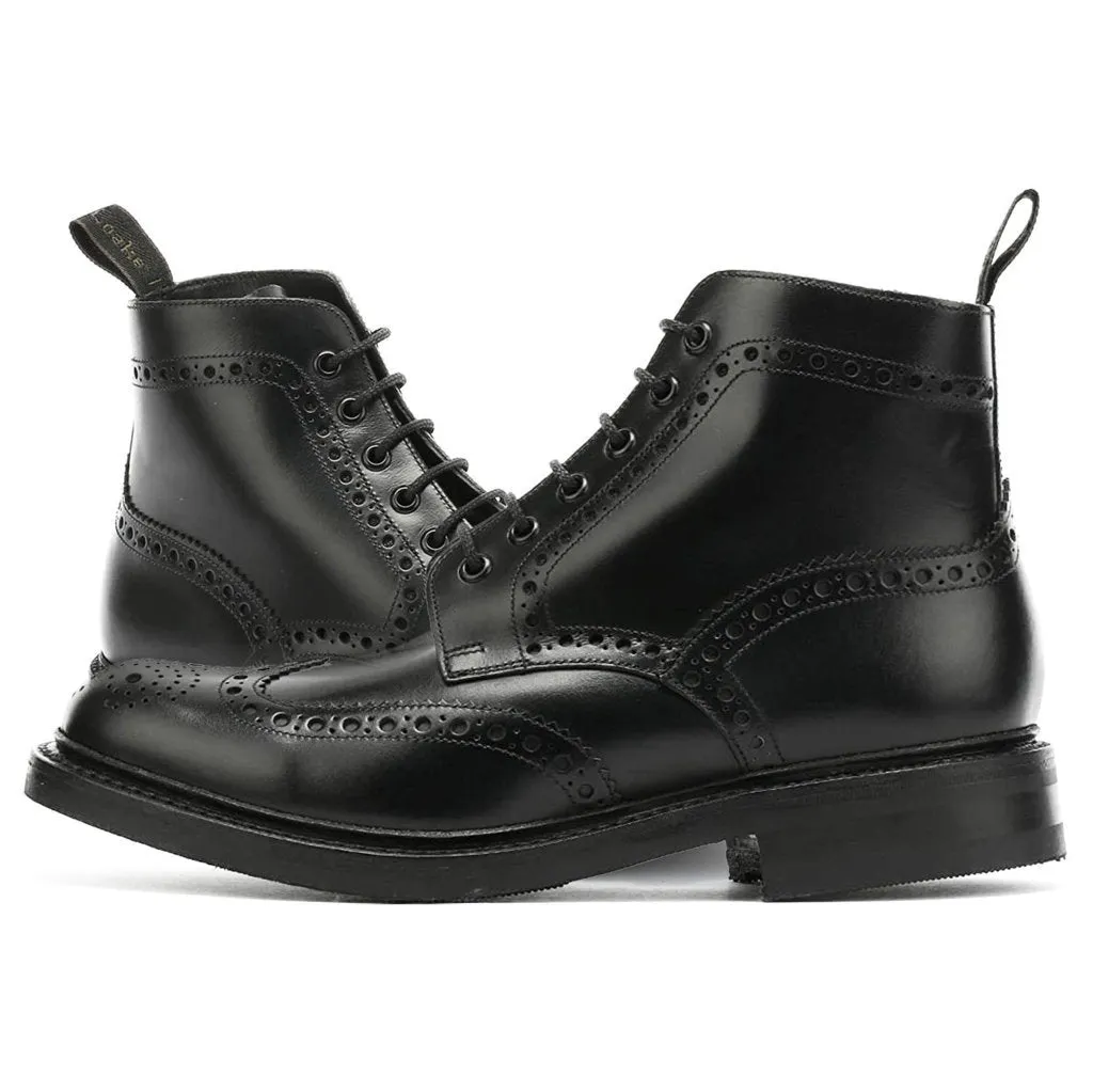 Loake Bedale Burnished Leather Men's Brogue Derby Boots