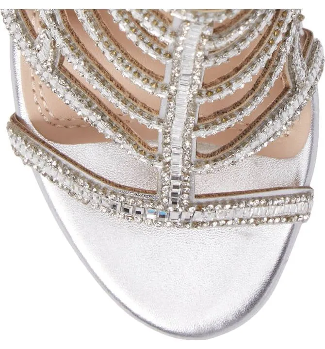 LORRAINE Caged Dress Prom Rhinestone LAUREN Lightweight Pumps Wedding Rae Evening Sandals Premium for less