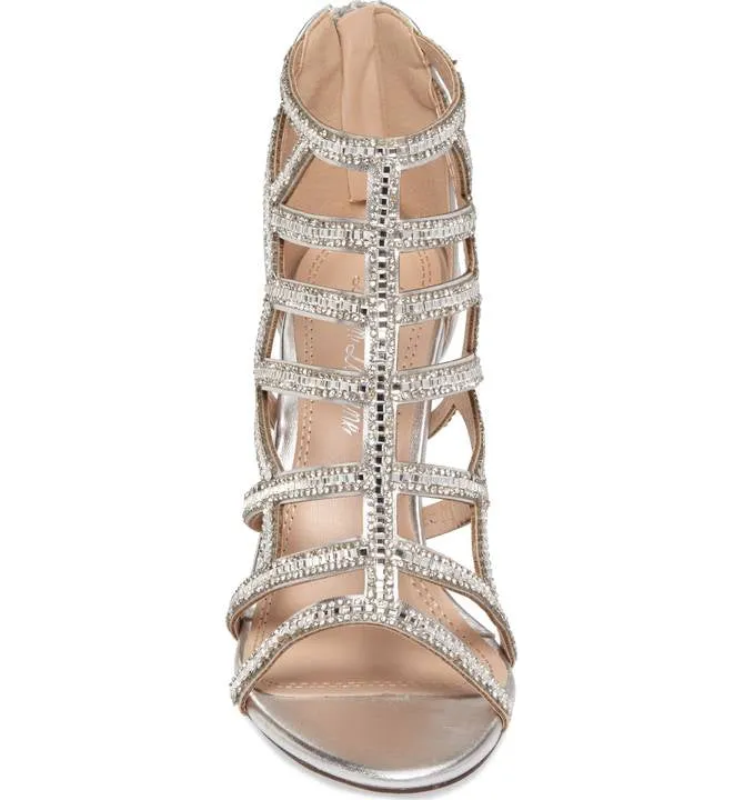 LORRAINE Caged Dress Prom Rhinestone LAUREN Lightweight Pumps Wedding Rae Evening Sandals Premium for less