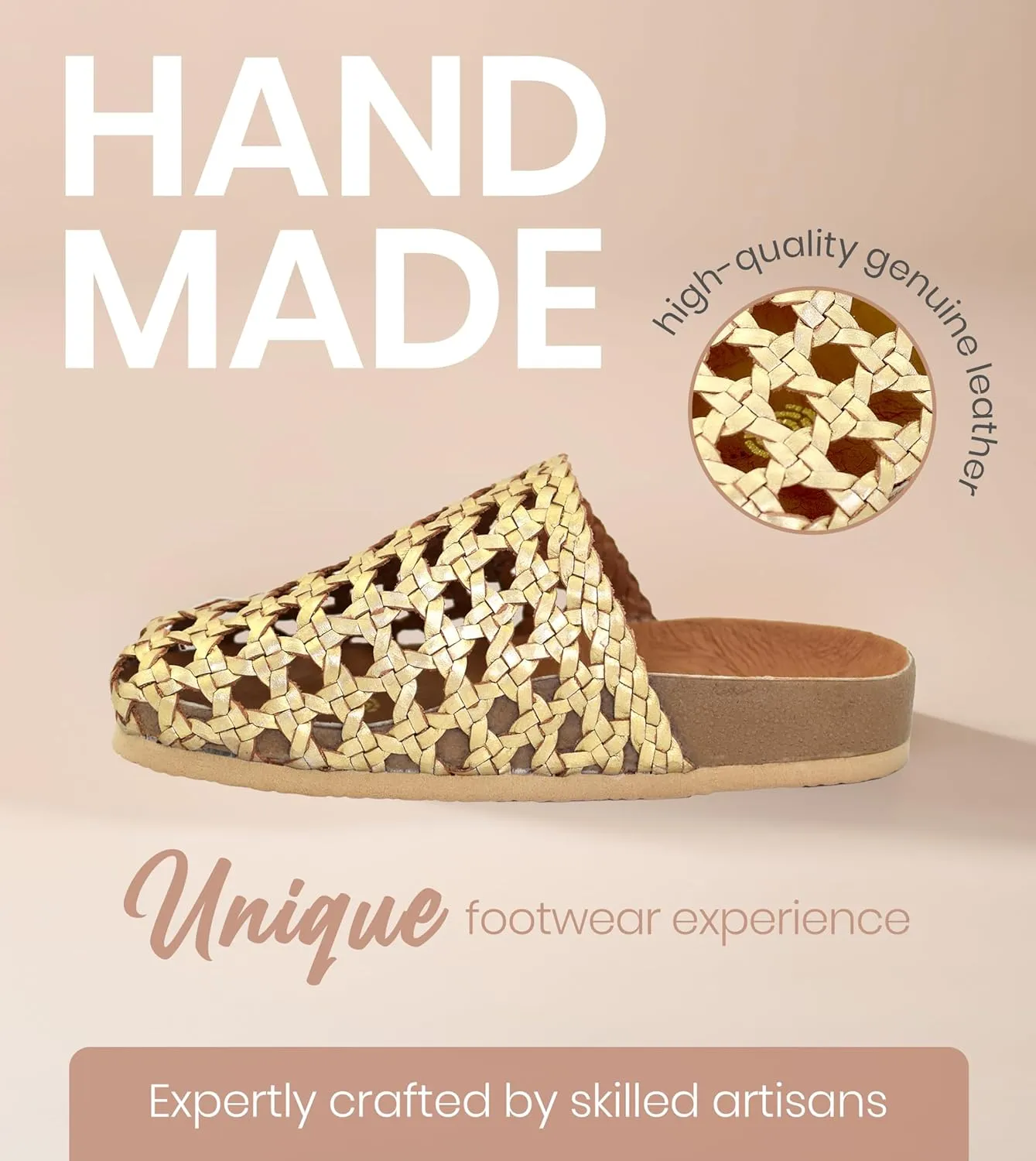 Macarena Collection Womens Shoes Leather Sandals for Women | Huarache Handmade Mexican Sandals Women | Comfortable & Stylish Womens Sandals 004