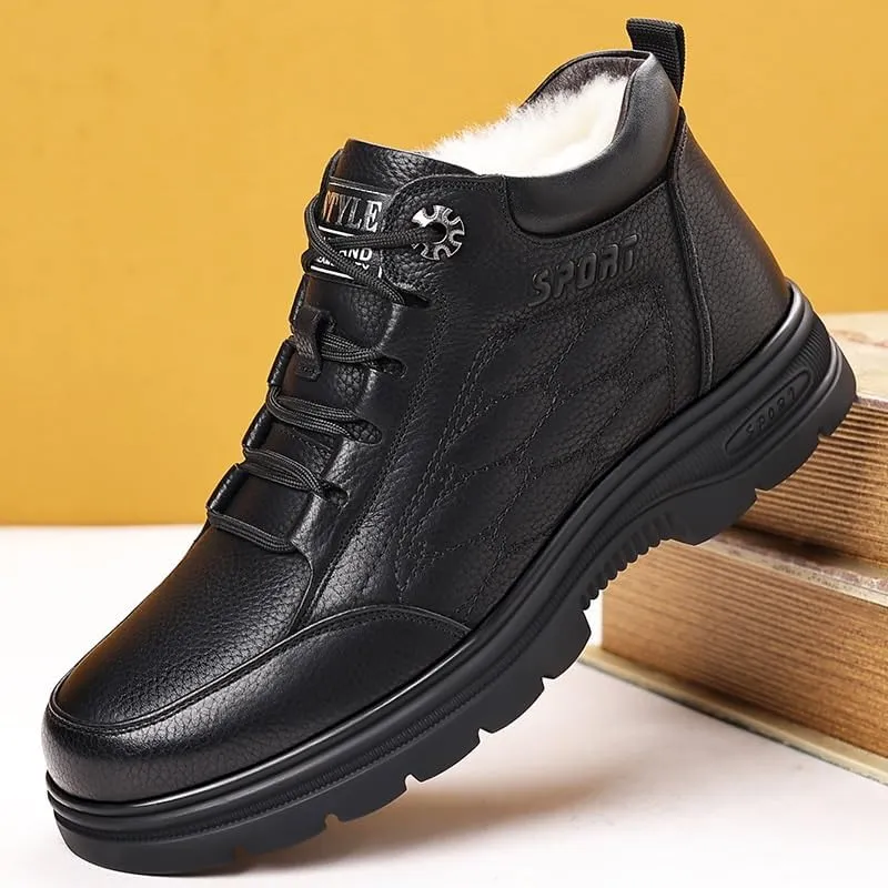 Men's Brogue Oxfords Comfort Hand Stitched Business Formal Derby Shoes for Men